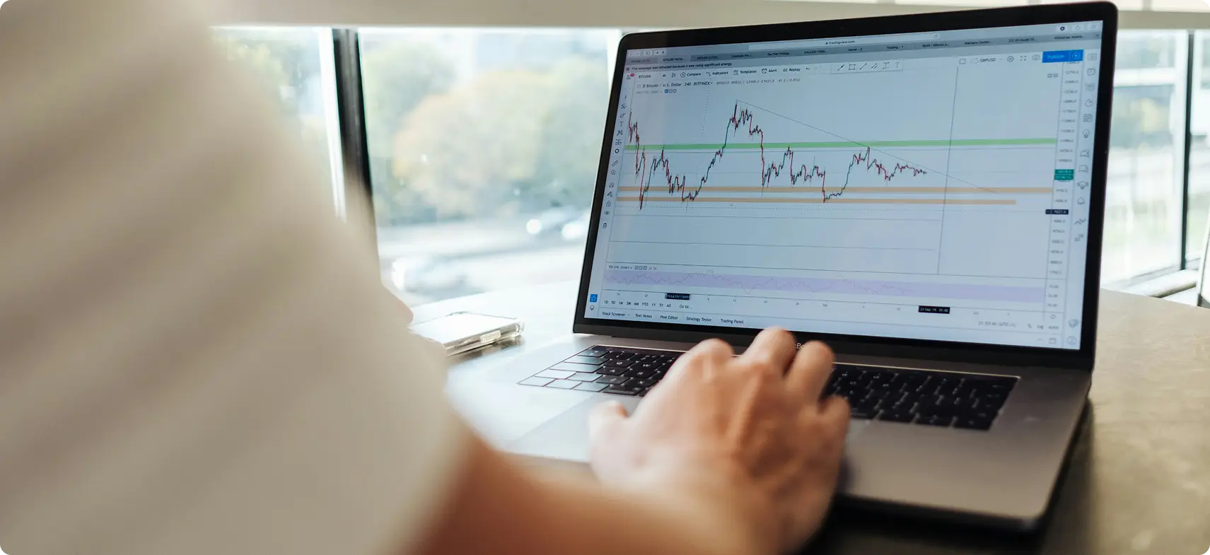 A business owner reviewing finances with a Forge Solutions adviser